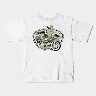 Classic Italian Smallframe scooter Kids T-Shirt